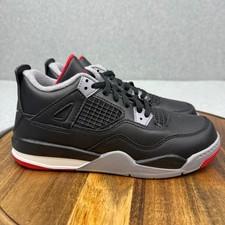 Nike Air Jordan 4 Retro Bred Reimagined (PS) BQ7669-006 Kids Size 3Y Sneakers