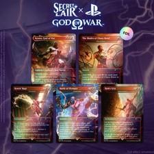 God of War Greek MTG Secret Lair (Foil Edition)