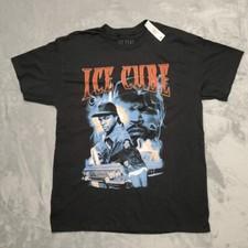 Ice Cube Shirt Mens Large Black Lowrider Rapper Chevy Impala Retro 90s TEE