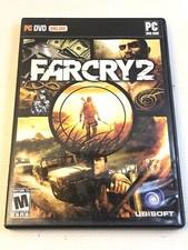 Far Cry 2 Two Ubisoft PC 2008 CIB FPS DVDrom Case Guide Insert Manual Complete