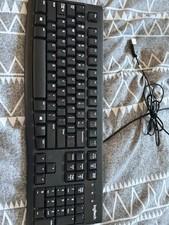 🔌 Logitech K120 USB Keyboard for PC - Black Never Used! Wired🔌