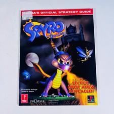 Spyro the Dragon Prima's Official Strategy Guide Playstation PS1 1998 FREE SHIP