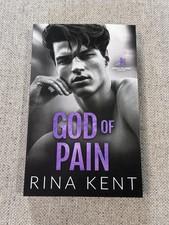 OOP Signed God Of Pain Rina Kent Legacy Of Gods Out Of  Print Model Cover New