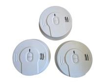 Lot Of 3 - Kidde Smoke Detector, Model i9010  Open Box ( No Box ) exp July 2031