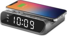 iHome Wireless Digital Alarm Clock with Charging Pad 15W Black iW14B