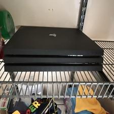 Sony PlayStation 4 Pro Home Console Black HDMI Aux Platform Video Game System