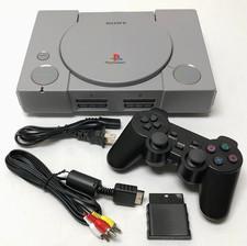 Sony PlayStation 1 SCPH-5501 Console Game System PS1 Wireless Controller Bundle