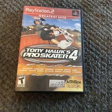 Tony Hawk’s Pro Skater 4 (PlayStation 2, 2002) Complete PS2 Greatest Hits