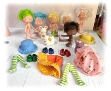 Vintage AG 1980s Strawberry Shortcake Dolls Figures Hats Shoes Pets YOUR CHOICE
