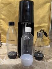 Soda Stream Kit Sparkling Water Maker Machine Black W/Bottles Included