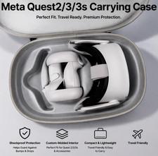 Hard Carrying Cse for Meta Quest 2/3/3s VR Headset Storage Travel Bag(Case)
