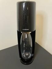 Sodastream Fizzi SPT-001 Sparkling Water Soda Maker Machine Black W Tank 