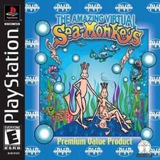 Amazing Virtual Sea-Monkeys - PS1 PS2 Playstation Game