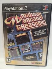 Midway Arcade Treasures 2 (Sony PlayStation 2, 2004) Black Label Complete Tested