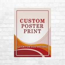 Custom Poster Printing, Personalized Poster, Family Photo Poster, Wedding Poster