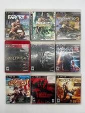 Lot of 9 PlayStation 3 Games - Skyrim, Oblivion, Far Cry, Dead Island & More!