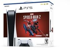 Sony PS5 Pro Console with Marvel Spider-Man 2 & Capcom Resident Evil 4 Games