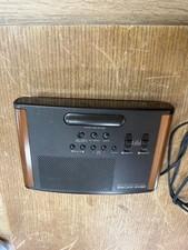 Sony Dream Machine ICF-C420 Dual Alarm AM/FM Clock Radio Wood Grain