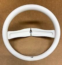 AMF Pedal Car Steering Wheel - Pre 1968 in White