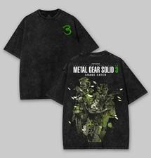 Metal Gear Solid 3 Snake Eater T-Shirt Streetwear T-Shirt