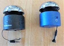 2 Brookstone Mobile Mini Speaker for Tablets, Laptops, or Smartphones Purple USB