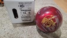 Radical Deadly Rattler Bowling Ball 1st Quality | 16 Pounds | 2-3" Pin 3.1oz TW 