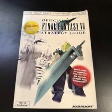 Brady Games Final Fantasy VII Strategy Guide Full-Color Maps Walkthroughs