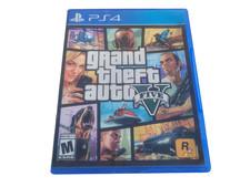 Grand Theft Auto V 5 Sony Playstation 4 PS4 Video Game 2014 Disc and Case