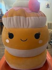 Sawtelle Squishmallow 16" The Strawberry Pancake KellyToy