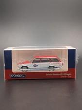 1/64 TARMAC WORKS DATSUN BLUEBIRD WAGON DATSUN SERVICE WAGON RED WHITE & BLUE