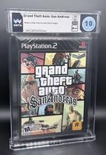 Grand Theft Auto San Andreas GTA Part of Trilogy PS2 PlayStation 2 WATA  10/A++