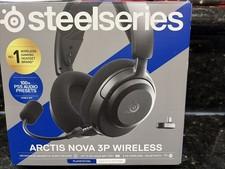 SteelSeries Arctis Nova 3P Wireless Gaming Headset PS5 PC Switch Black