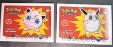 JIGGLYPUFF X WIGGLYTUFF EVOLUTION LOT - WHOS THAT POKEMON VINTAGE 1997