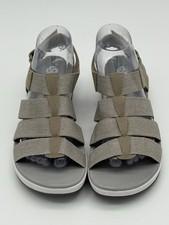 Clarks Cloudsteppers Arla Shaylie Women's Sandals Size 9M Gray Comfort Strappy