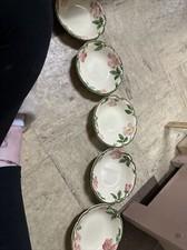 Franciscan Desert Rose Berry Dessert Bowls Set of 5 USA Made 5.75 inch