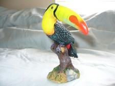5.5 - inch Rainbow Toucan Resin Figurine New in Box, 