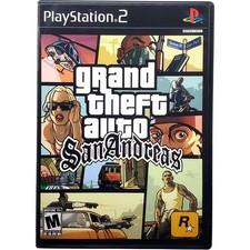 Grand Theft Auto San Andreas - Sony Playstation 2 PS2 Pristine Tested