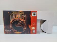 MORTAL KOMBAT TRILOGY N64 REPLACEMENT BOX INCLUDES INSERT TRAY+PROTECTIVE CASE