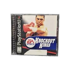 PLAYSTATION 1 Knockout Kings 2000 Black Label PS1 Sony With Manual 1999 GAME VTG