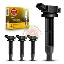 Ignition Coil Pack NGK Platinum Spark Plug For Toyota Camry Corolla Lexus UF333
