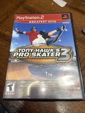 Tony Hawk's Pro Skater 3 (Sony PlayStation 2, 2002) Greatest Hits Box And Game