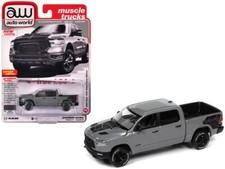 2023 RAM 1500 REBEL HAVOC ED PICKUP CERAMIC GRAY 1/64 AUTO WORLD AWSP164 B