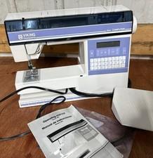 Husqvarna Viking 400  Computer  Sewing Machine  With Pedal