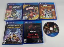 PS4 Games, 2 New and Sealed, 4 Used - Lot of 6