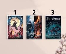 Bloodborne Hunter Nightmare Video Game Poster