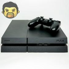 Sony PlayStation 4 PS4 Console Bundle with Controller 500GB Matte Black Tested C