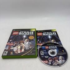 Lego Star Wars II The Original Trilogy Xbox Complete w/ Manual CIB Tested
