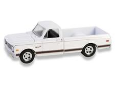 1972 Chevy Cheyenne C10 Short Bed – White 1:64 Scale Model - Greenlight 30566