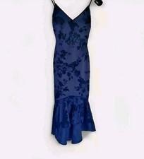 Windsor Dark Blue Slim Fit Dress Mermaid Style Size Small