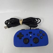 Hori Mini Wired Gamepad for PlayStation 4 PS4 - Blue PS4-100U Controller Tested